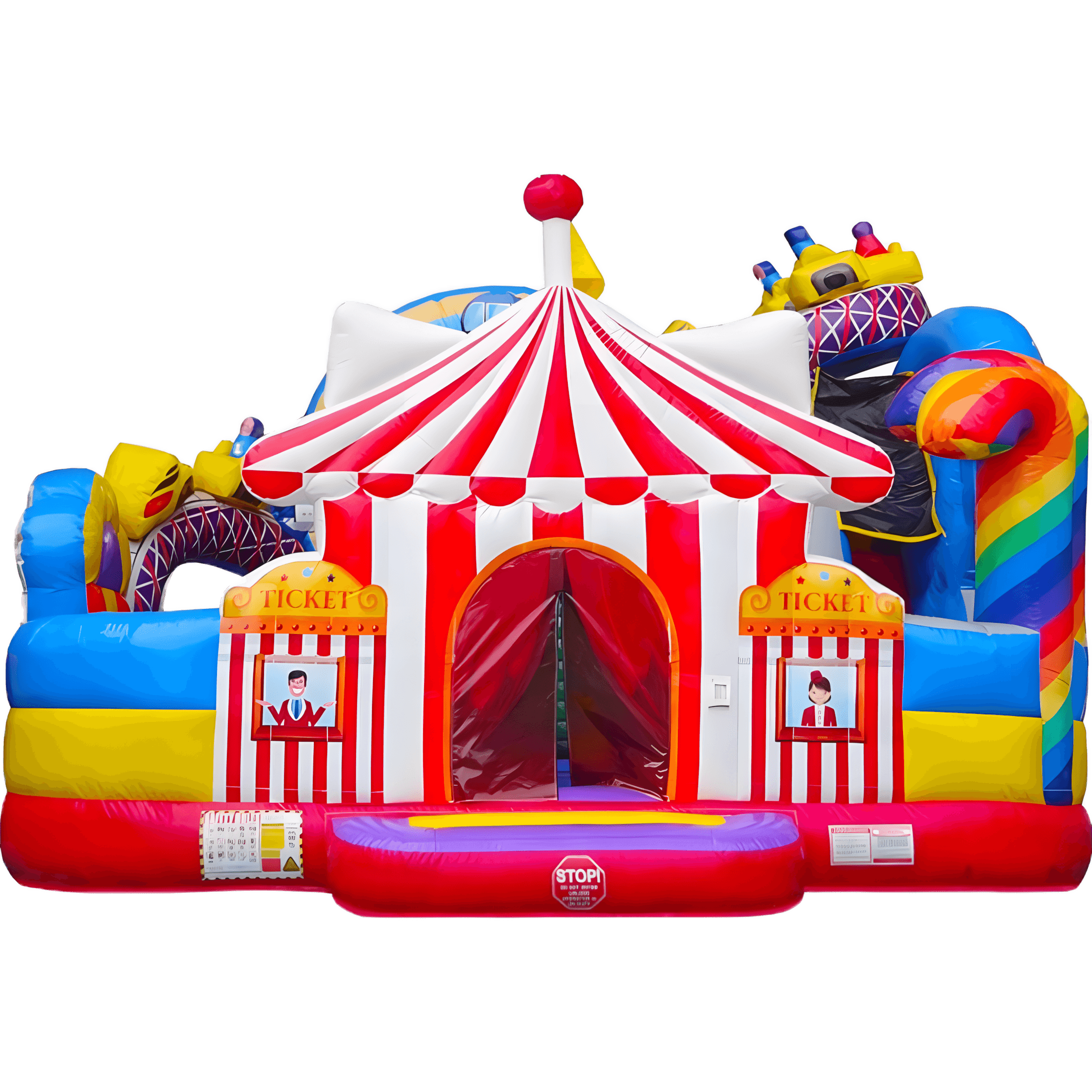 Pripučiamas batutas PRAMOGŲ PARKAS – vaizdas iš priekio