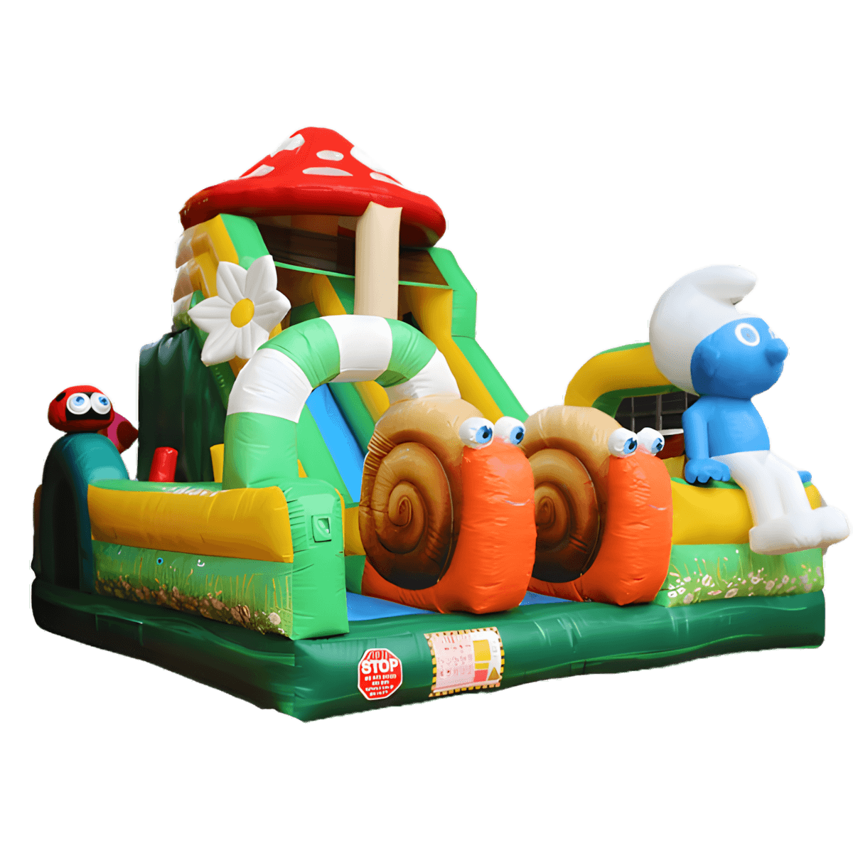 SMURFAI – vaizdas iš priekio